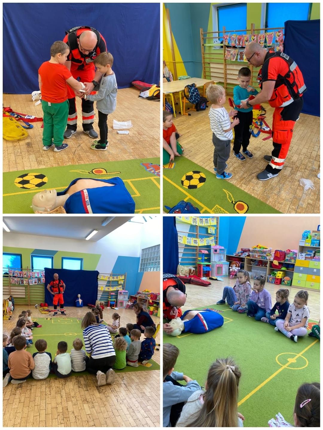 Galeria zdjęć: SPOTKANIE Z RATOWNIKIEM MEDYCZNYM