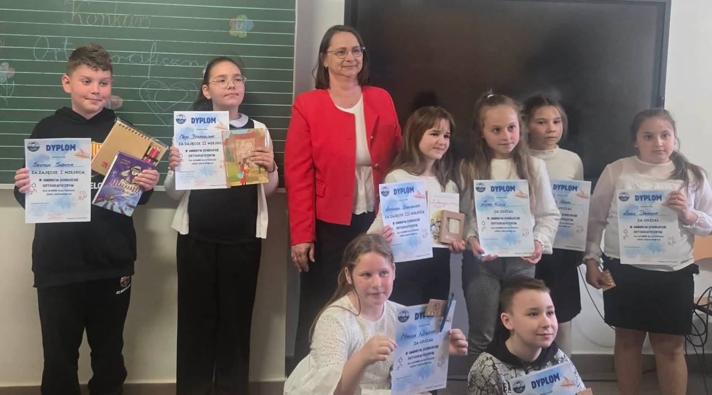 Zdjęcie: GMINNY KONKURS ORTOGRAFICZNY DLA KLAS TRZECICH